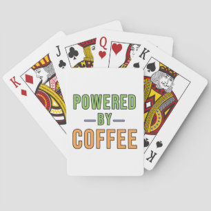 Powered by Coffee Playing Cards