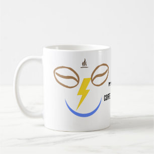 Powered by Coffee & Voltage – Funny Electrician Mug