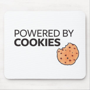 Powered by Cookies Mouse Pad