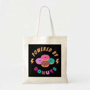 Powered By Doughnuts Tote Bag