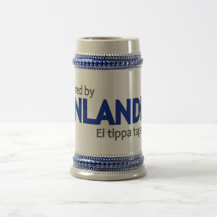 Powered by Finlandia mug - choose style & colour