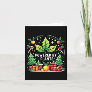 Powered By Great Plants Holiday Christmas Card