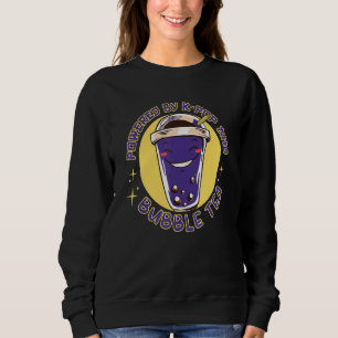 Powered By K Pop And Bubble Tea Boba Tea Kpop 1 Sweatshirt
