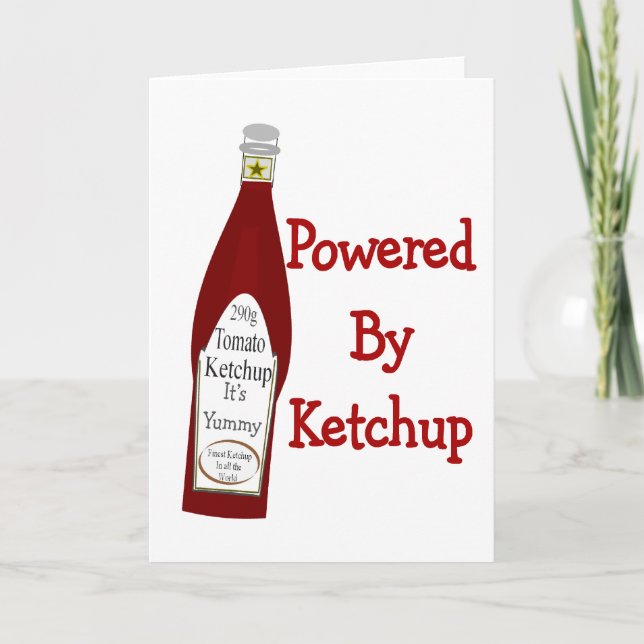 Powered By Ketchup Card (Front)