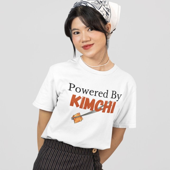 Powered By Kimchi T-Shirt (Creator Uploaded)