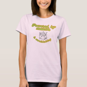Powered by Matcha & Overthinking Aesthetic Tee