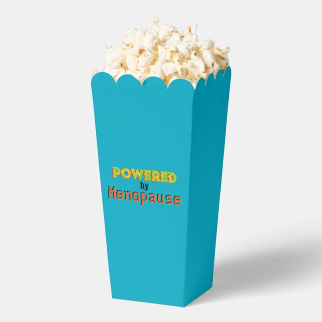 Powered by Menopause 3 Favor Box (Popped)