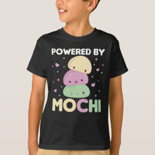 Powered By Mochi - Kawaii Mochi Ice Cream T-Shirt