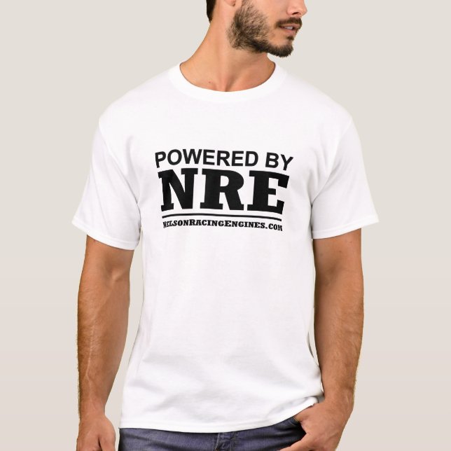 Powered By Nelson Racing Engines T-Shirt (Front)