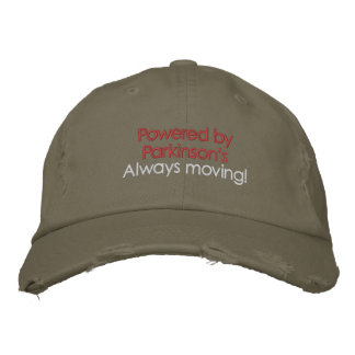 Powered by Parkinson's baseball cap