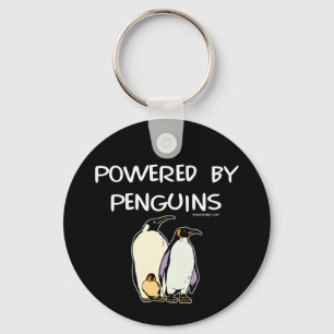 Powered By Penguins Keychain