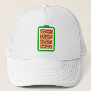 Powered By Pizza - Pizza Lovers        Trucker Hat