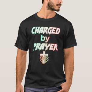 Powered By Prayer All Souls Day Men Women Christia T-Shirt