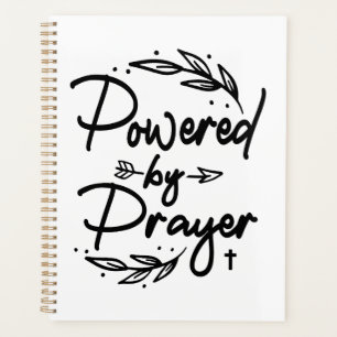 Powered By Prayer Christian Quote Planner