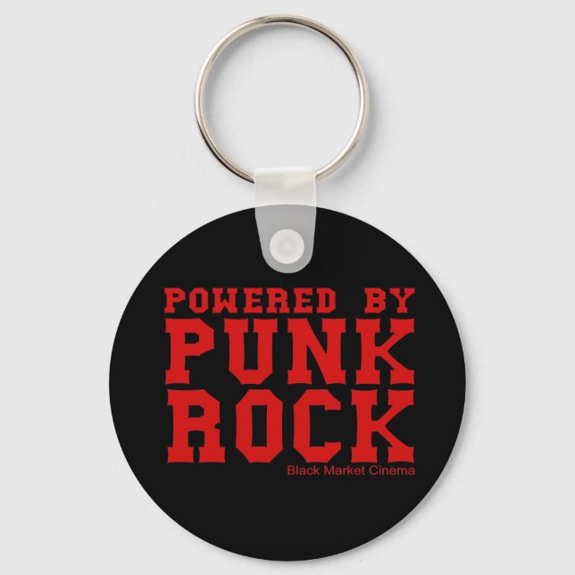 POWERED BY PUNK KEYCHAIN (Front)