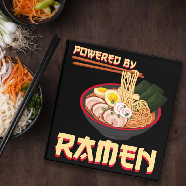 Powered By Ramen Japanese Anime Noodles Binder (Creator Uploaded)