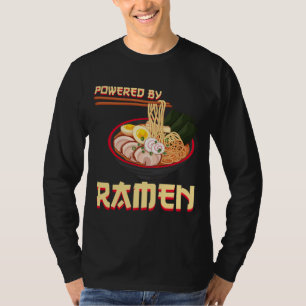 Powered By Ramen Japanese Anime Noodles T-Shirt