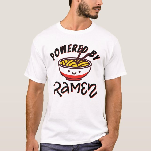Powered By Ramen T-Shirt (Front)
