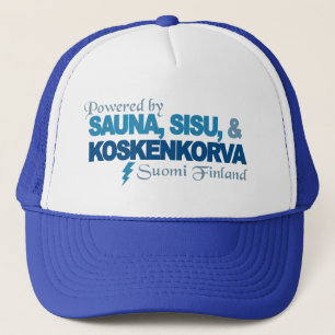 Powered by Sauna, Sisu & Kossu hat