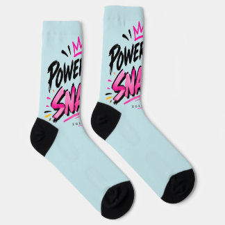 Powered by Snacks – Food Lover Socks | ZOZAMI