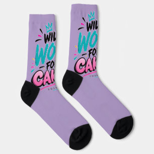 Powered by Snacks – Food Lover Socks ZOZAMI