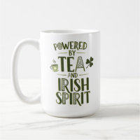 Powered by Tea and Irish Spirit Celtic Knot