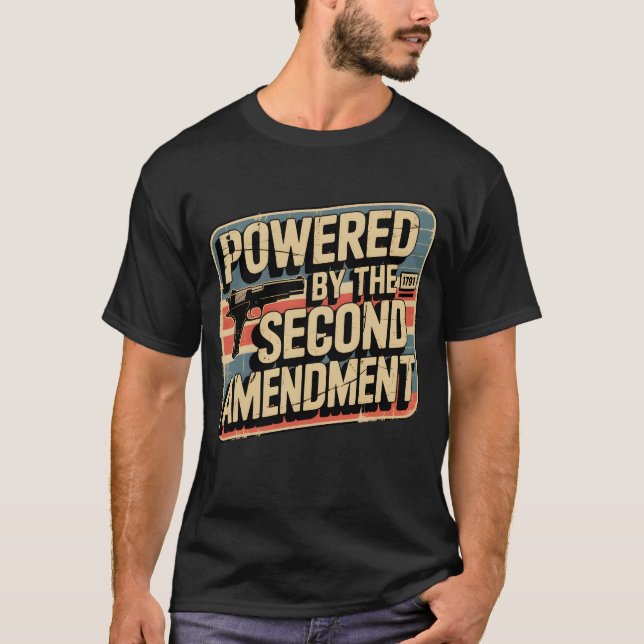 Powered By The Second T-Shirt (Front)