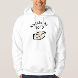 Powered by tofu, hoodie