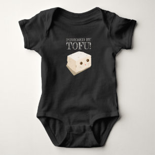 Powered By Tofu Meatless Vegan Baby Bodysuit