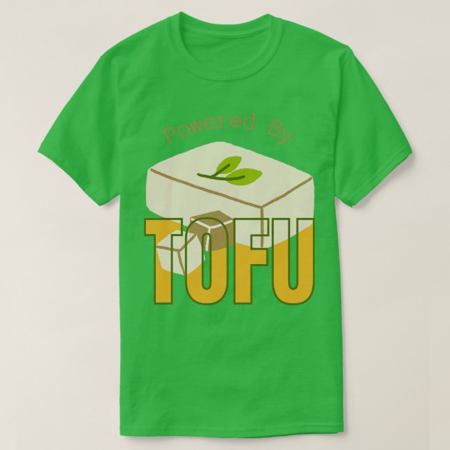 powered by tofu T-Shirt (Design Front)
