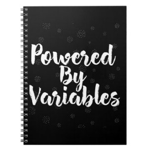 Powered By Variables Math Algebra Teacher  Notebook