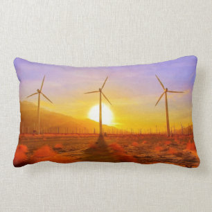 Powered by Wind Lumbar Pillow