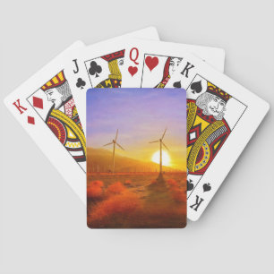 Powered by Wind Playing Cards