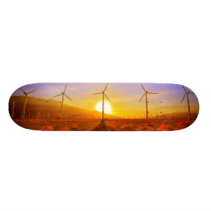 Powered by Wind Skateboard