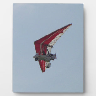 Powered hang glider plaque