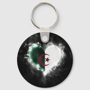 Powerful Algeria Keychain