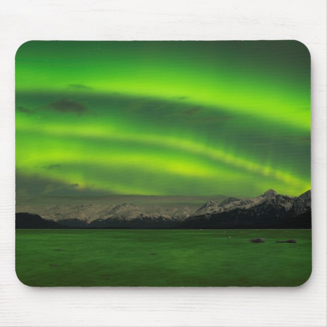 Powerful Aurora Mouse Pad (Front)