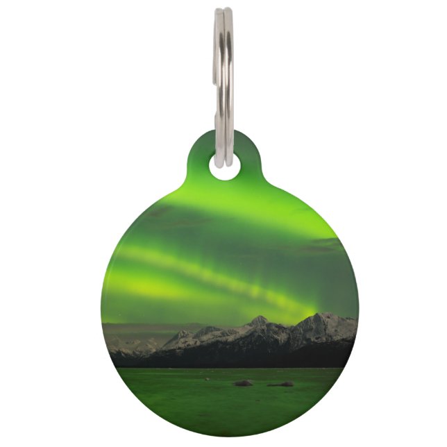 Powerful Aurora Pet Tag (Front)