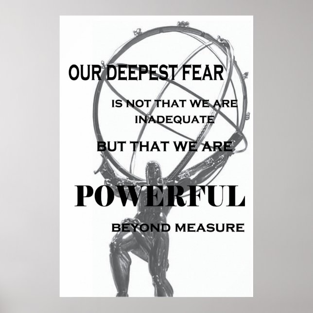 Powerful Beyond Measure Poster (Front)