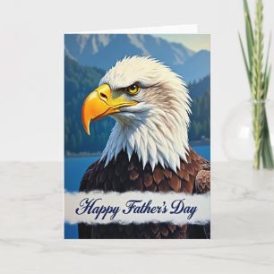 Powerful Bird Fathers Day Card