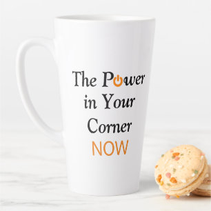 powerful business motivation quote achieve better  latte mug