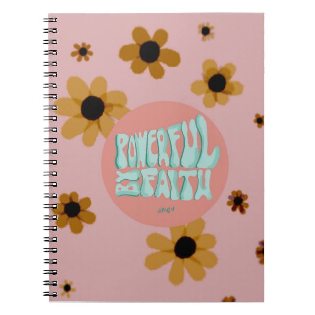 Powerful by FAITH notebook for 2021Reg.Convention (Front)