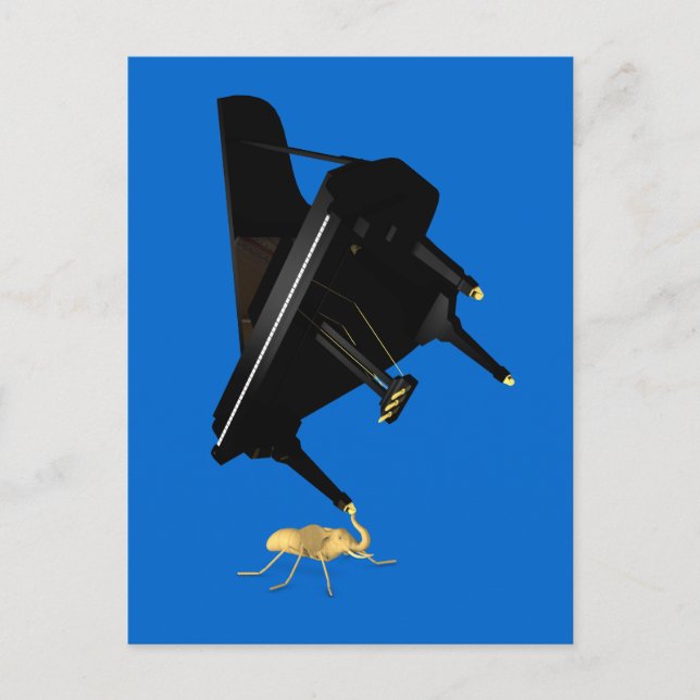 Powerful Eleph-Ant Postcard (Front)