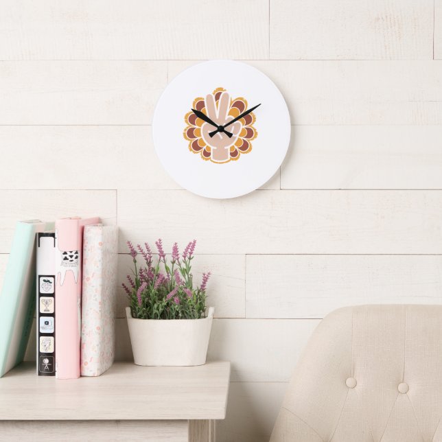 Powerful Fingers Clock (Reading Room)