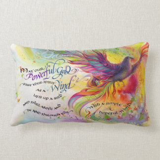 Powerful God, 13"x21" Throw Pillow
