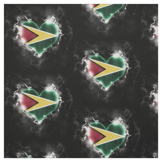 Powerful Guyana Fabric (Swatch)