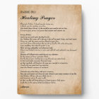 Powerful Healing Prayer by Padre Pio Plaque