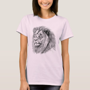 Powerful Lion Portrait T-Shirt