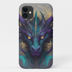 Powerful Mythical Dragon Head iPhone 11 Case