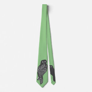 Powerful Owl tie